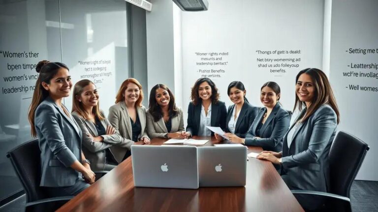 Apoio às Mulheres em Cargos de Liderança: Direitos e Benefícios