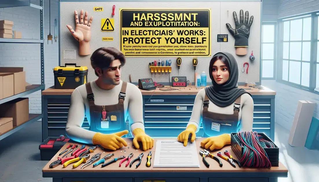 Assédio e Exploração no Trabalho de Eletricistas: Como se Proteger