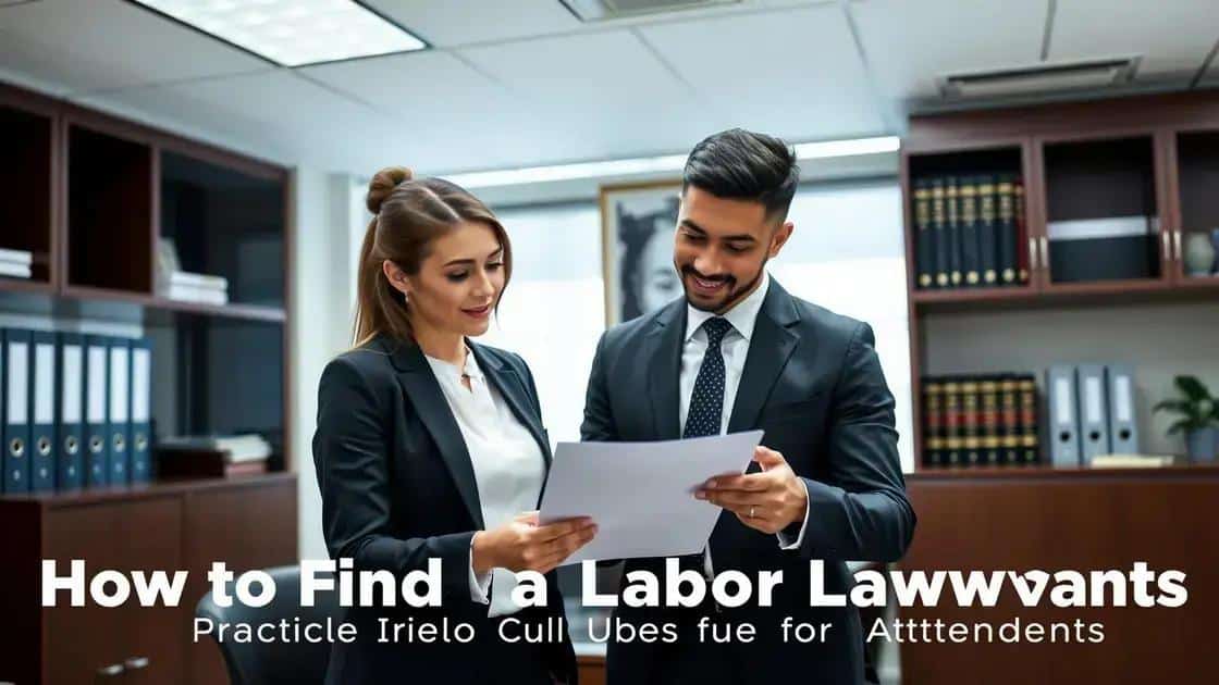 Como Encontrar um Advogado Trabalhista: Guia Prático para Atendentes