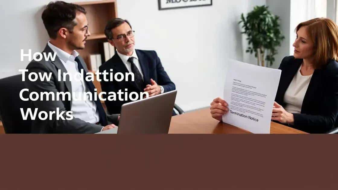 Como Funciona a Comunicação de Rescisão Indireta ao Empregador?