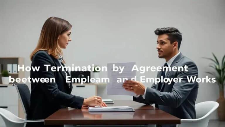 Como Funciona a Rescisão por Acordo entre Empregado e Empregador?