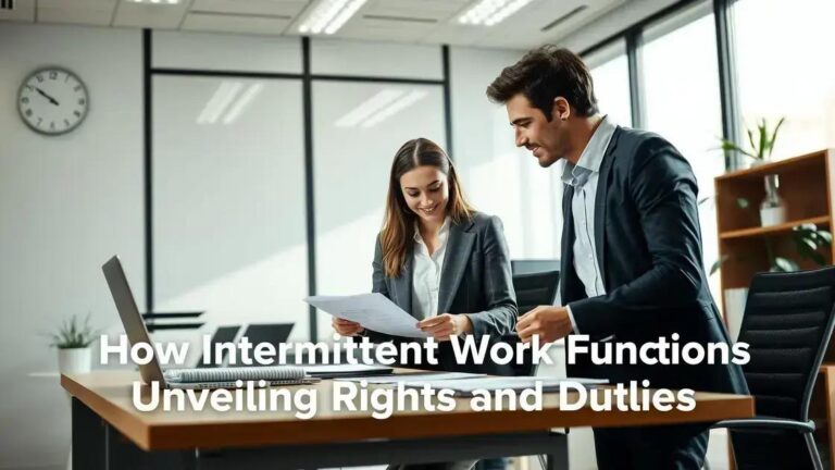 Como Funciona o Trabalho Intermitente: Direitos e Deveres Desvendados