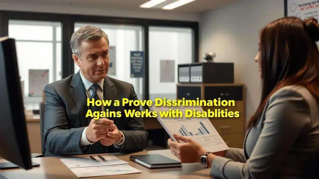 Como Provar Discriminação Contra Trabalhadores com Deficiência?