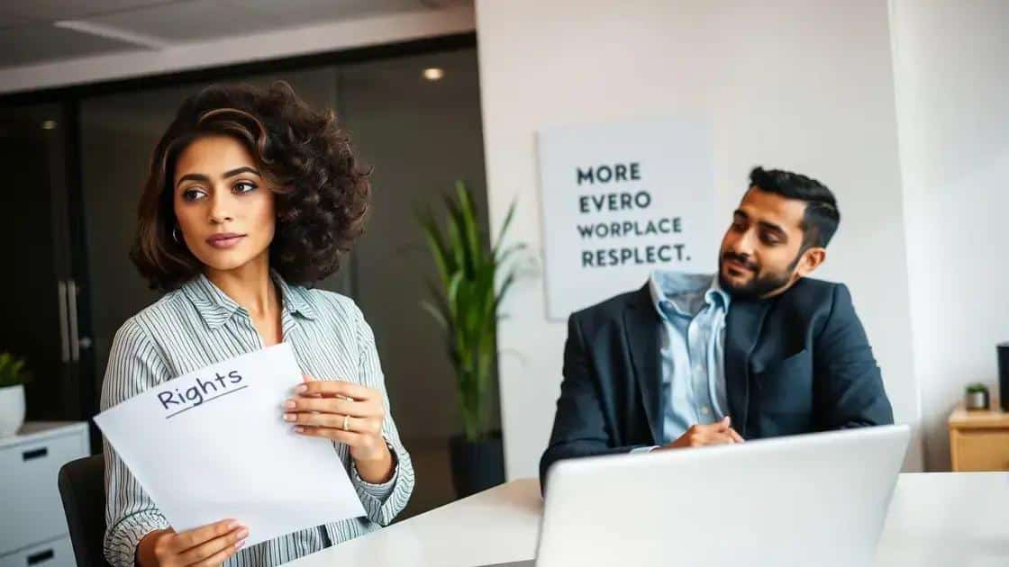 Conheça seus direitos em caso de assédio sexual no trabalho