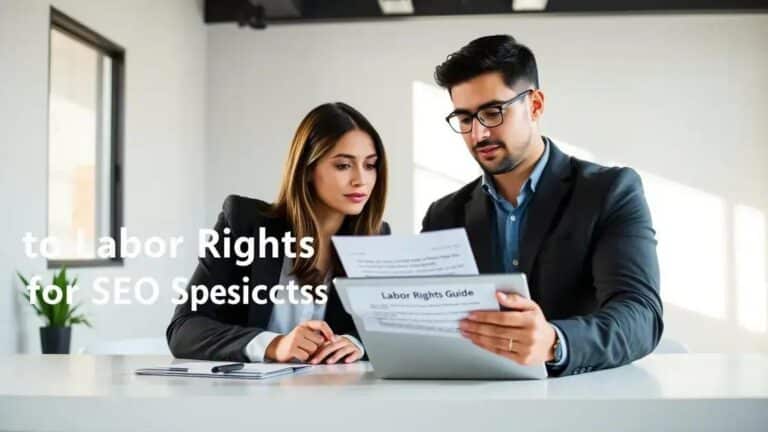 Desvende o Guia de Direitos Trabalhistas para Especialistas em SEO!
