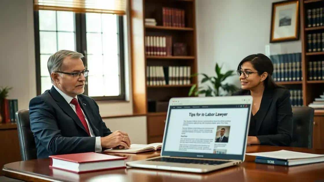 Dicas para Escolher um Advogado Trabalhista: As Melhores Estratégias