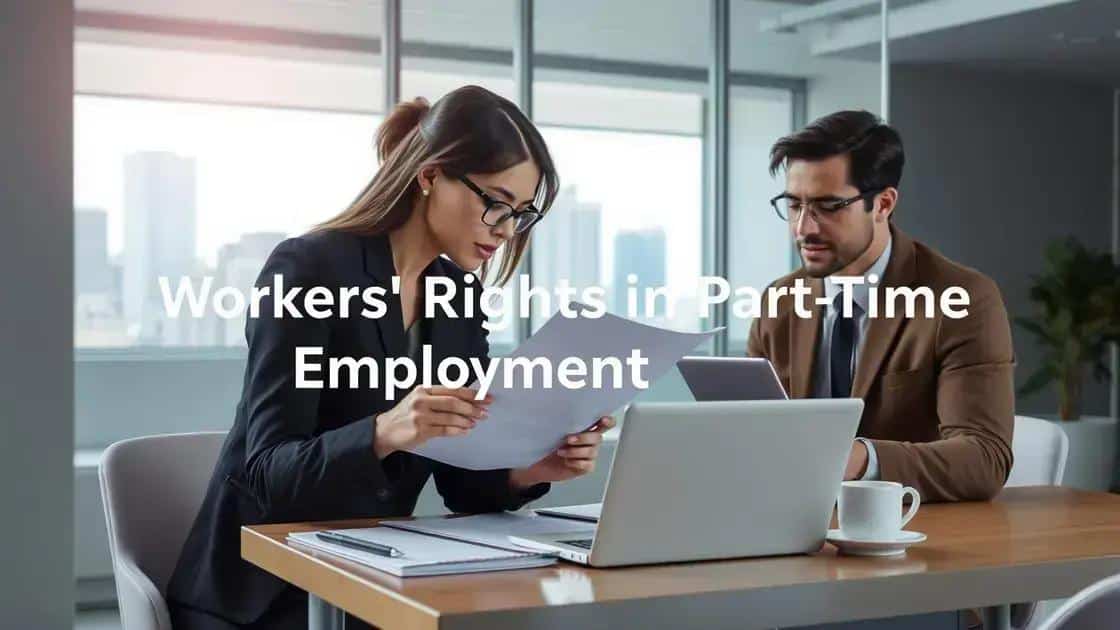 Direitos dos Trabalhadores em Regimes de Trabalho Parcial: O Que Você Precisa Saber