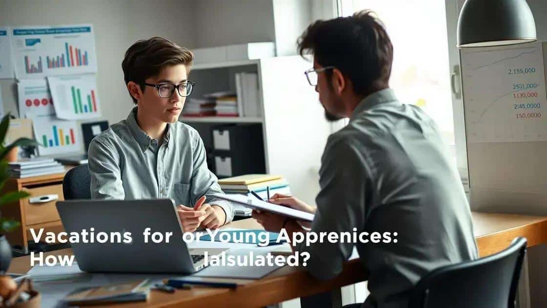 Férias para Jovens Aprendizes: Como São Calculadas? Descubra Agora!