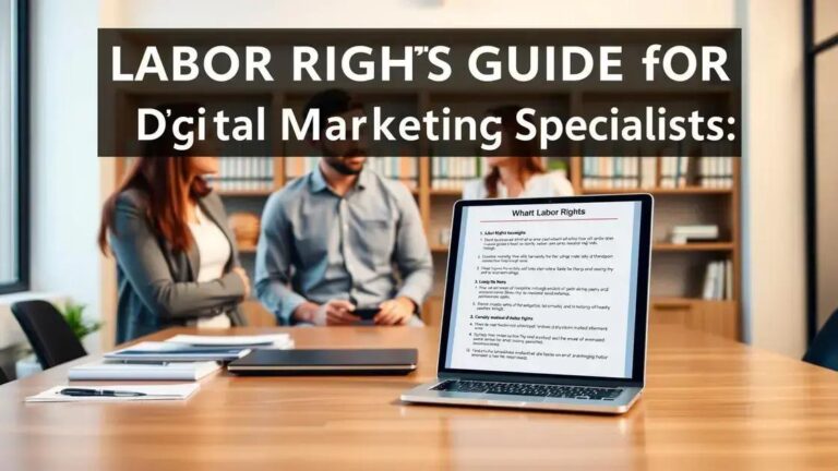 Guia de Direitos Trabalhistas para Especialistas em Marketing Digital: O Que Você Precisa Saber