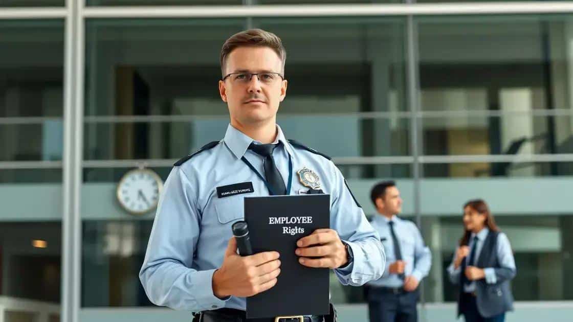 Guia de Direitos Trabalhistas para Vigilantes: Conheça suas Garantias!