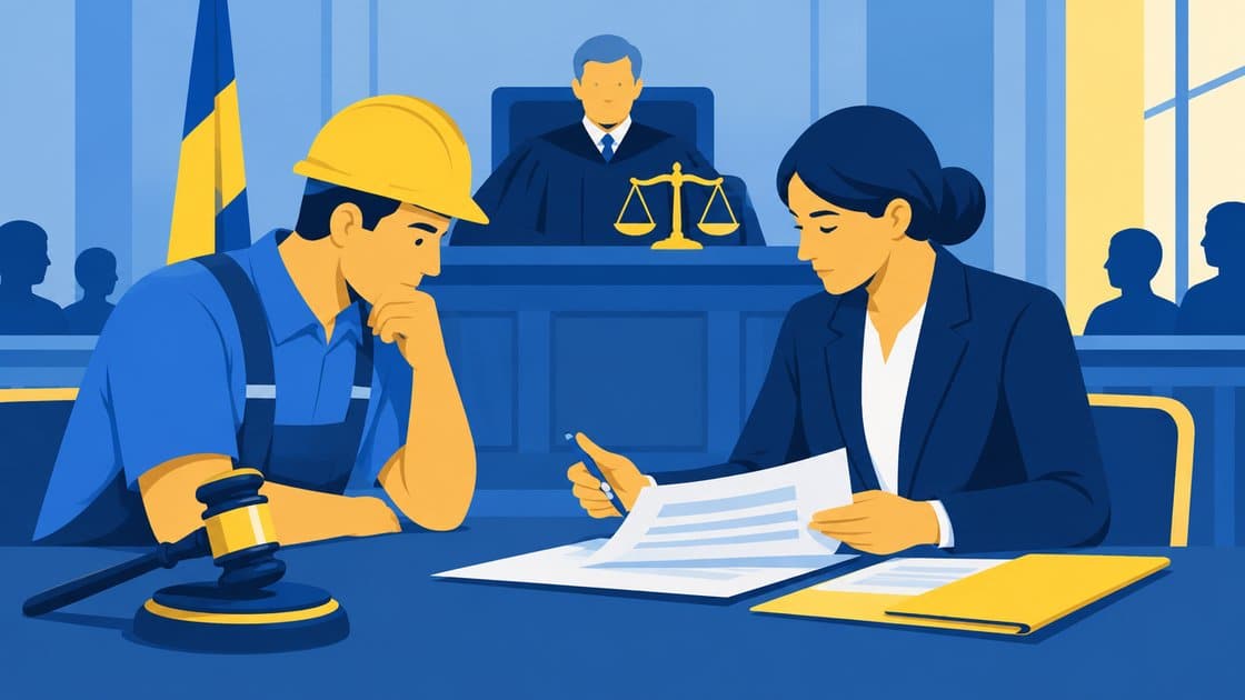 Guia do processo trabalhista: audiência na Justiça do Trabalho com juiz e advogada