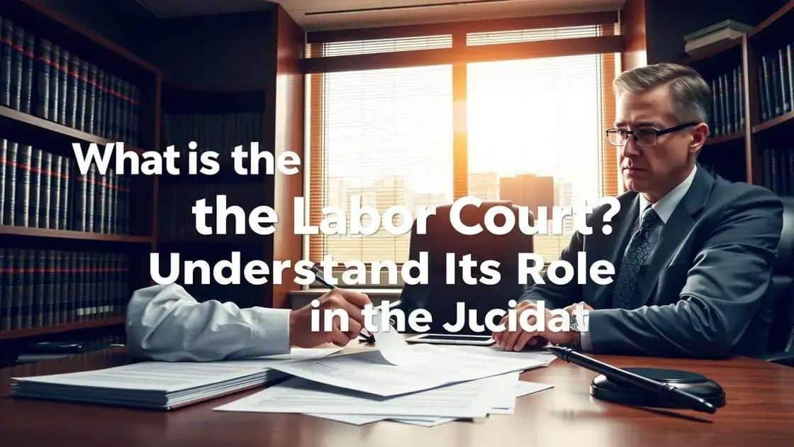 O que é a Vara do Trabalho? Entenda seu Papel no Judiciário!
