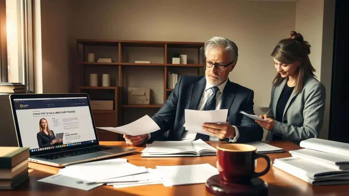 Passo a Passo para Abrir um Processo na Justiça do Trabalho