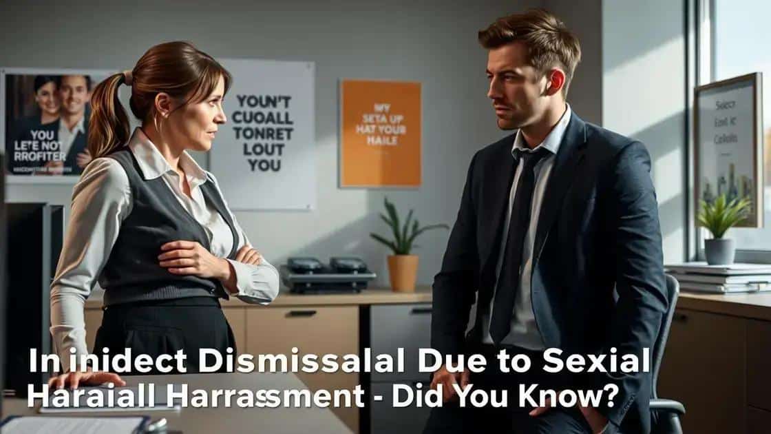 Rescisão Indireta por Assédio Sexual no Trabalho: Você Sabia?
