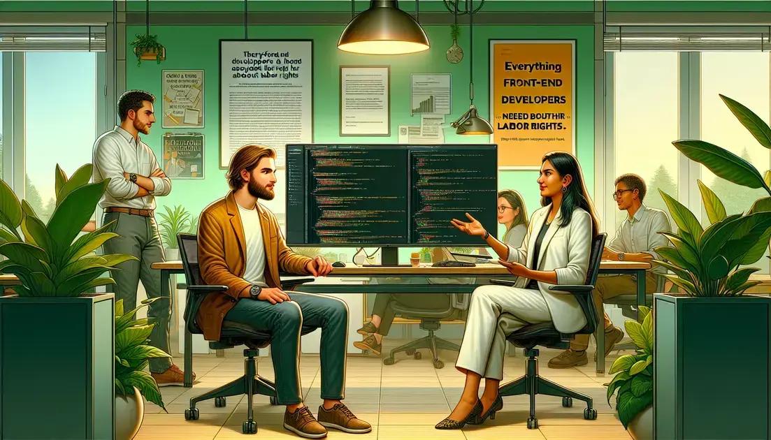 Tudo o que Desenvolvedores Front-end Precisam Saber sobre Seus Direitos Trabalhistas